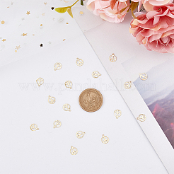 30Pcs Rack Plating Brass Charms&nbsp;KK-HY0003-37