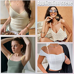 2 Pairs 2 Colors Adjustable Bra Straps&nbsp;AJEW-CY0001-23