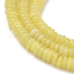 Natural Lemon Jade Beads Strands&nbsp;GG-CBAC08A-A03-01