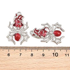 Rack Plating Alloy Enamel Pendants&nbsp;AL-CBA2B10-01P-03