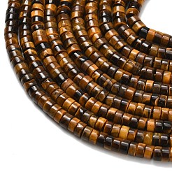Natural Tiger Eye Beads Strands&nbsp;G-Z110-A34-2x4mm-02