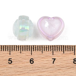 UV Plating Transparent Acrylic Beads&nbsp;AC-CBA15BB-07