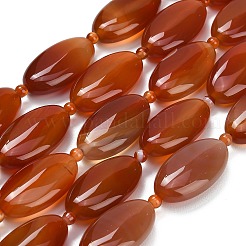 Natural Red Agate Beads Strands&nbsp;G-B178-T01-01