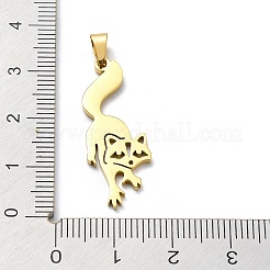 304 Stainless Steel Pendants&nbsp;LS-STAS-D036-12G