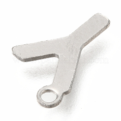 Non-Tarnish 201 Stainless Steel Charms&nbsp;X-STAS-C021-06P-Y