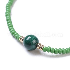 Nylon Thread Braided Beads Bracelets&nbsp;BJEW-JB04346-08