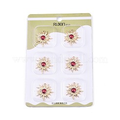 Brass with Enamel Pendants&nbsp;KK-T073-37G