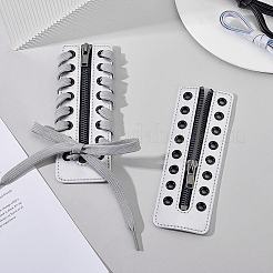 2Pcs PU Zipper Accessories&nbsp;FIND-PH0028-27A