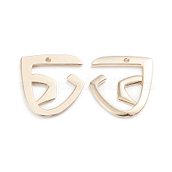 Alloy Open Back Bezel Pendants&nbsp;X-PALLOY-I197-16G