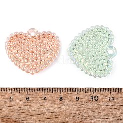 UV Plating Transparent Acrylic Pendants&nbsp;OACR-N160-21