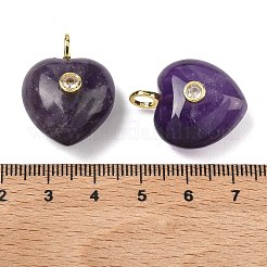 Natural Amethyst Pendants&nbsp;G-B180-03G-07