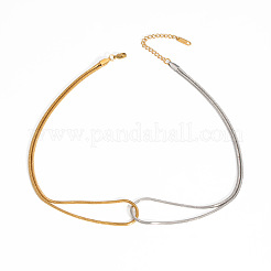 Stainless Steel Snake Chain Necklaces for Women&nbsp;NW5875-2