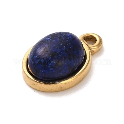 Dyed Natural Lapis Lazuli Pendants&nbsp;STAS-R009-04G-08