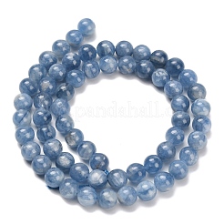 Natural Kyanite Beads Strands&nbsp;G-C259-B01-6mm-01