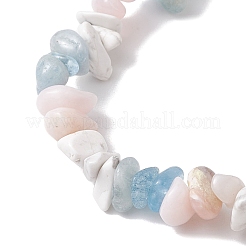 2Pcs Natural Gemstone Stretch Bracelet Sets for Women&nbsp;BJEW-JB10992
