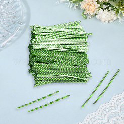 500Pcs Polka Dot PET Plastic Wire Twist Ties&nbsp;FIND-WH20005-40D