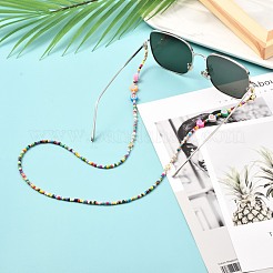 Glass Seed Beads Eyeglasses Chains&nbsp;AJEW-EH00383-03