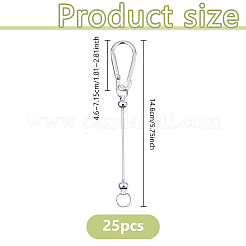 25Pcs Aluminum Climbing Carabiners&nbsp;AJEW-DC0001-96