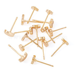 16Pcs 4 Styles Brass Stud Earrings for Women&nbsp;EJEW-TA0001-68