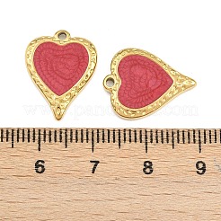304 Stainless Steel with Enamel Pendants&nbsp;STAS-Z166-17G-04