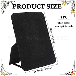 Rectangle Polyester Pin Collection Display&nbsp;ODIS-WH0086-119