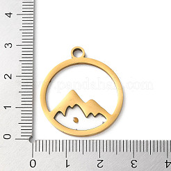 201 Stainless Steel Pendants&nbsp;LS-STAS-D041-17G