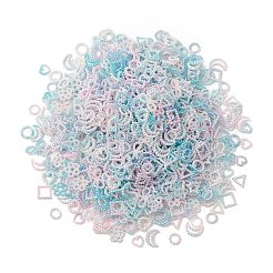 100g Spray Paint ABS Plastic Cabochons&nbsp;KY-CJ0001-67