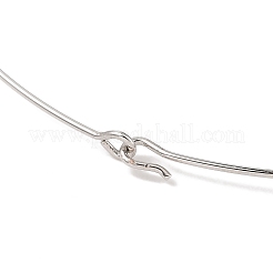 304 Stainless Steel Choker Necklaces&nbsp;NJEW-Q348-04P-1