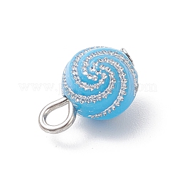 Electroplate Acrylic Charms&nbsp;PALLOY-JF04589