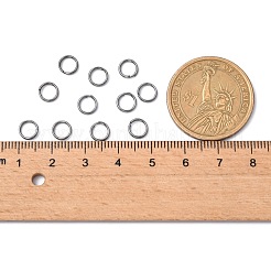 Iron Split Rings&nbsp;JRBD6mm-NF