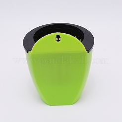 Wall Hanging Plastic Planter Container Vase&nbsp;AJEW-WH0155-56A