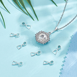 8Pcs 925 Sterling Silver Pendants&nbsp;STER-ME0001-07