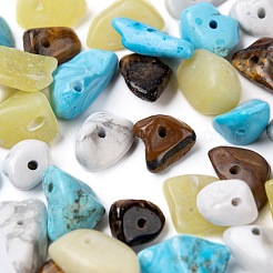 60G 4 Style Natural & Synthetic Mixed Gemstone Beads&nbsp;G-FS0002-18B