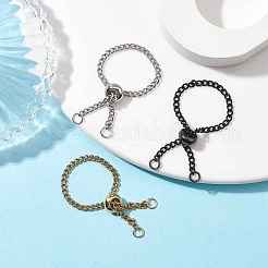 304 Stainless Steel Chain Ring Components&nbsp;RJEW-JR00666