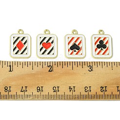 16Pcs 4 Styles Alloy Enamel Pendants&nbsp;ENAM-FS0001-69