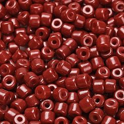 Baking Paint Pearlized Glass Seed Beads&nbsp;SEED-C001-04A-11