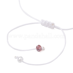 Cylinder Glass Seed Beaded Braided Bead Bracelets&nbsp;BJEW-MA00171