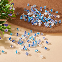2Bags 200Pcs Transparent Glass Beads&nbsp;GLAA-TA0003-44E
