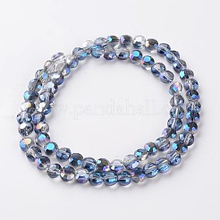 Electroplate Glass Bead Strands&nbsp;EGLA-J137-6mm-A-HR09