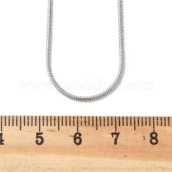 Non-Tarnish 304 Stainless Steel Snake Chain Necklaces&nbsp;NJEW-L160-010P