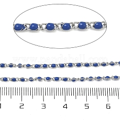 304 Stainless Steel Enamel Twisted Chains&nbsp;STAS-R100-40P-04