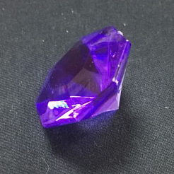Acrylic Rhinestone Pointed Back Cabochons&nbsp;LS-GACR-WH0001-01E