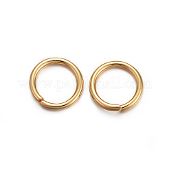 304 Stainless Steel Open Jump Rings&nbsp;STAS-L187-7x1mm-G