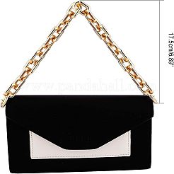 Bag Strap Chains&nbsp;PALLOY-WH0070-36G