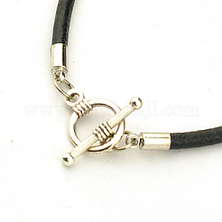 Cowhide Leather Cord Bracelet Making&nbsp;AJEW-JB00018-03