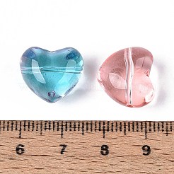 Transparent Glass Beads&nbsp;GLAA-T025-23