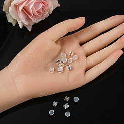 16Pcs 4 Colors Silicone Ear Nuts&nbsp;SIL-YW0001-02