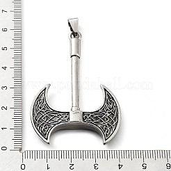 Tibetan Style Alloy Big Pendants&nbsp;TIBE-L012-008AS