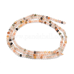 Natural Mixed Rutilated Quartz Beads Strands&nbsp;G-G106-A24-01