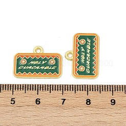 Cinco De Mayo Theme Alloy Enamel Pendants&nbsp;ENAM-V001-05J-G